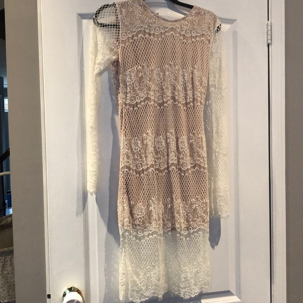 Brand new white lace dress